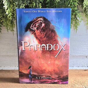 1st Print Edition Paradox by A. J. Paquette Hardcover Book